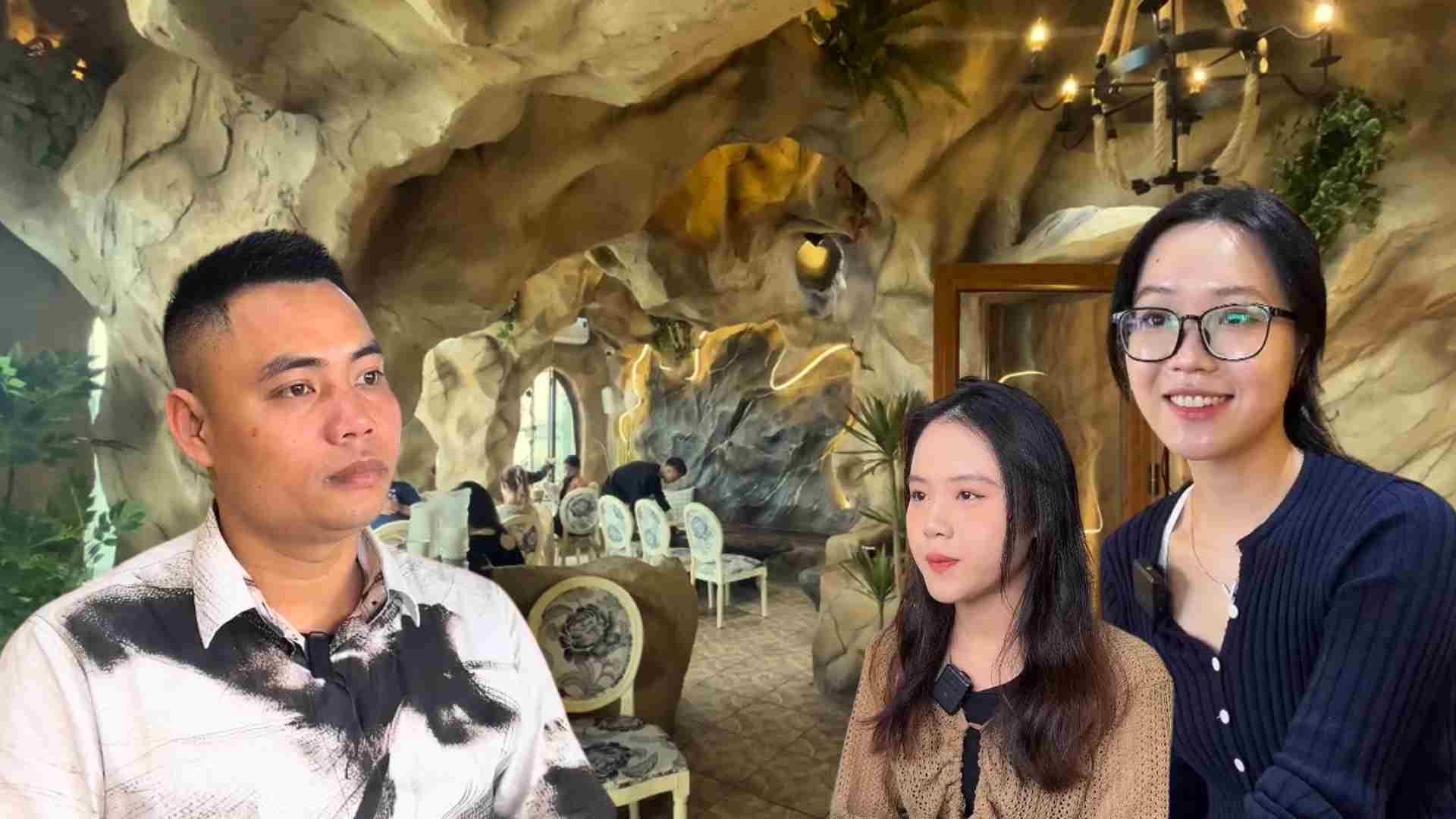 Los jovenes se apresuraron a registrar el cafe Cafe Cafe