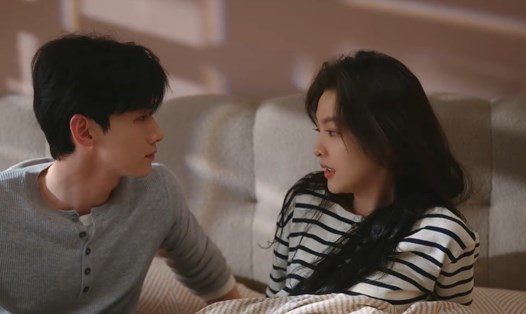 Tình tiết trong phim Khó dỗ dành. Ảnh: Nhà sản xuất VieON.