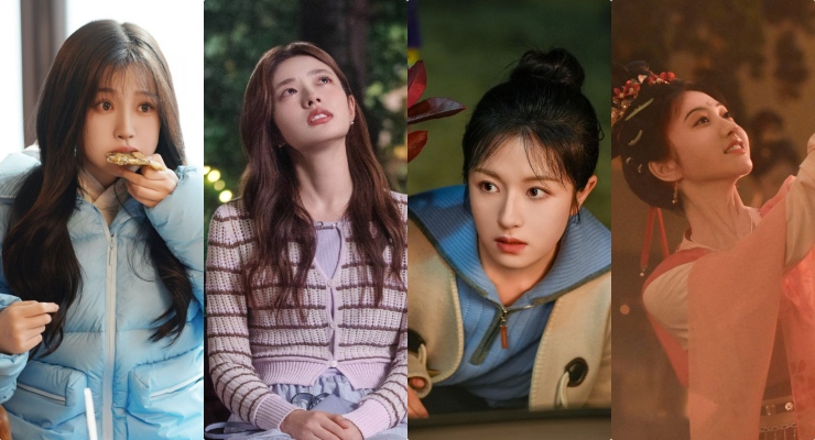 Nhuoc Ham and Chinese female stars in the new film. Photo: VieON.