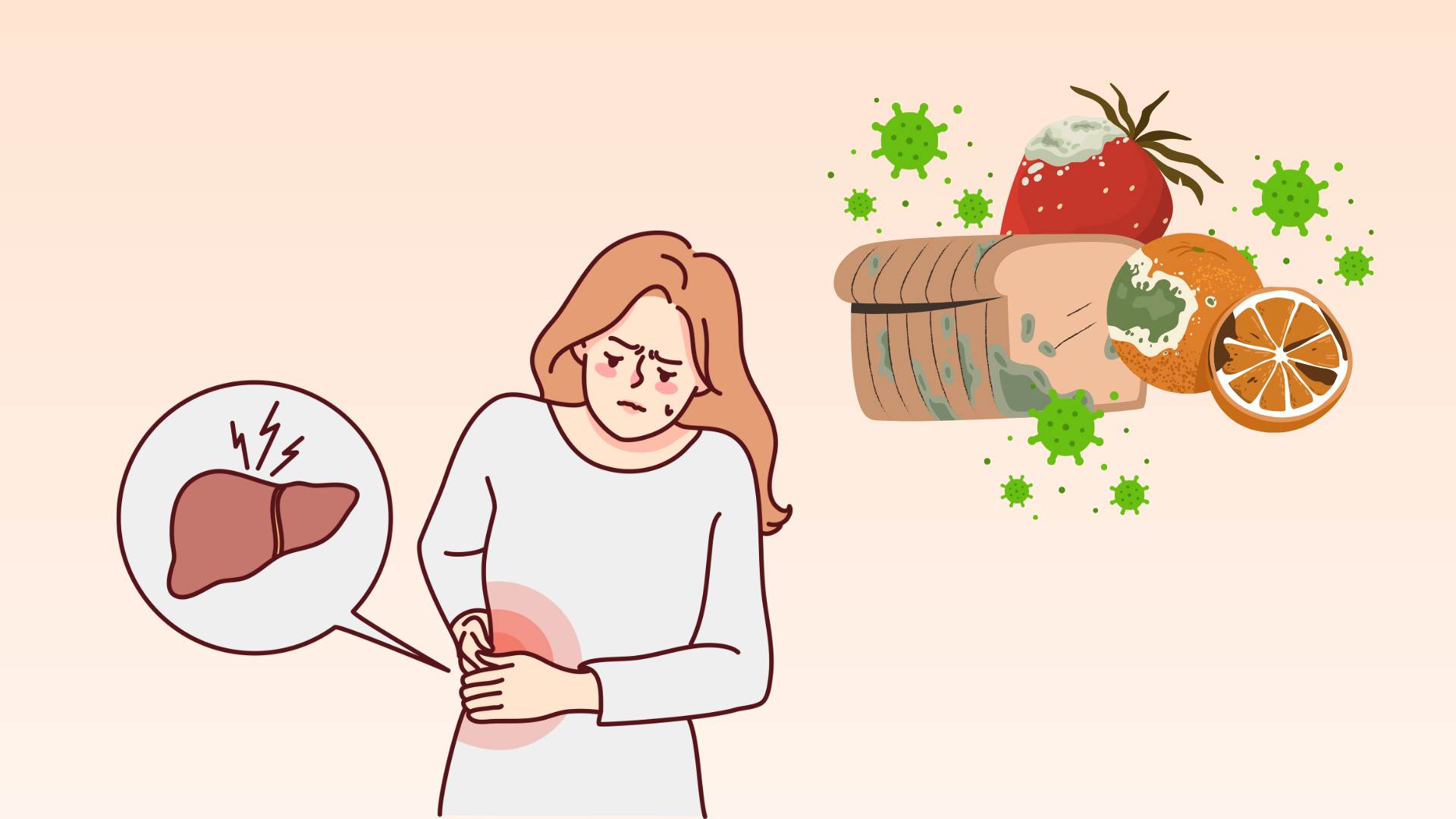 Damaged mistakes damage the liver.