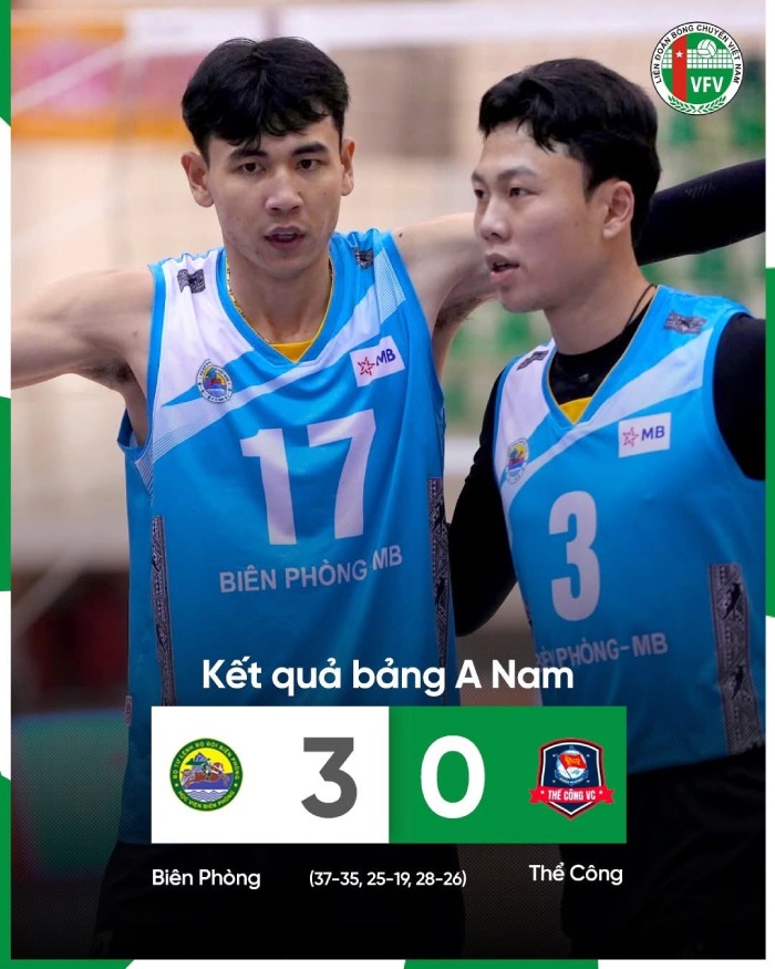 Bien Phong vuot qua The Cong Tan Cang voi ti so 3-0. Anh: VFV