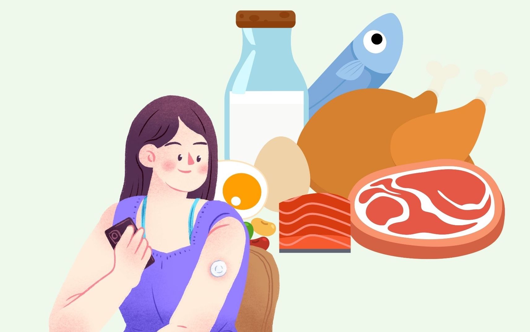 People with diabetes should stay away from these types of meat. Graphics: Linh Dan