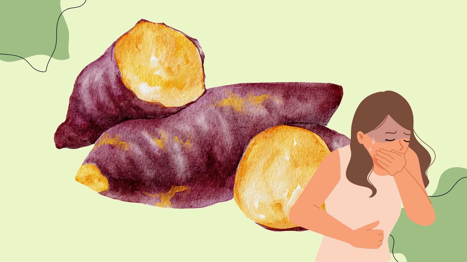 Sweet potatoes are good but avoid eating with the foods below