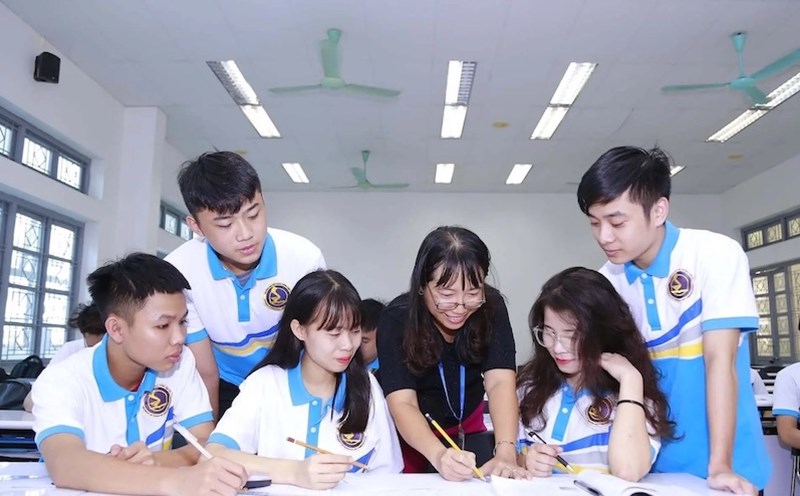 The University of Transport in 2025 will add an admission combination. Photo: School