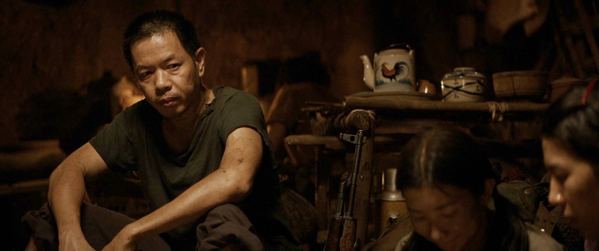 Thai Hoa plays the main role in the movie Diem dao. Photo: Film crew.