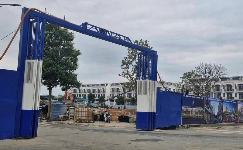 Social housing project in Uy No commune (Dong Anh district, Hanoi). Photo: Thu Giang