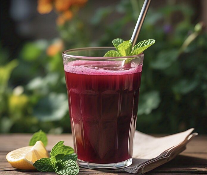 Side effects of beetroot juice on health. Photo: AI