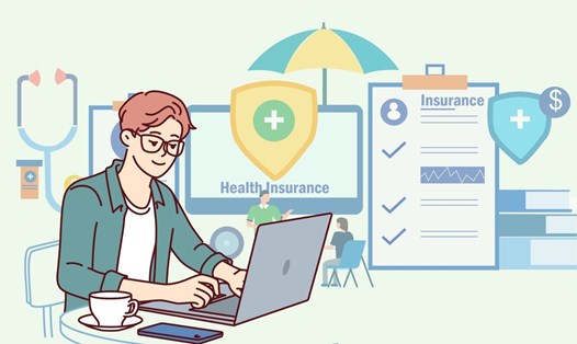 Quyền lợi BHYT khi BHXH có bộ máy mới. Đồ họa: Linh Đan