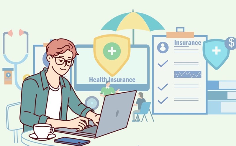 Health insurance benefits when the social insurance agency has a new apparatus. Graphics: Linh Dan