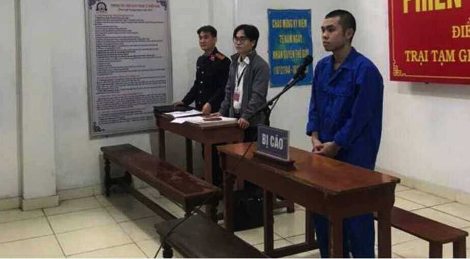 Viện Kiểm sát Nhân dân huyện Thanh Miện phối hợp với Tòa án Nhân dân huyện tổ chức phiên tòa xét xử trực tuyến. Ảnh: Viện Kiểm sát Nhân dân tỉnh Hải Dương
