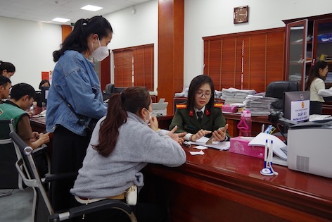 The Provincial Police undertake 4 tasks to serve the people. Photo: Hai Duong Provincial Police Portal