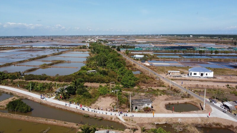 Hai tuyen duong thuoc Du an da duoc thong xe ky thuat vao chieu ngay 6.3. Anh: Nhat Ho