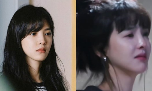 Chương Nhược Nam khóc vì vai Ôn Dĩ Phàm trong "Khó dỗ dành". Ảnh: Nhà sản xuất VieON.