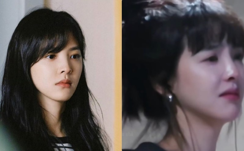 Zhang Ruo Nan cried because of her role as Yi fan in "Kho duoc ban". Photo: Producer VieON.
