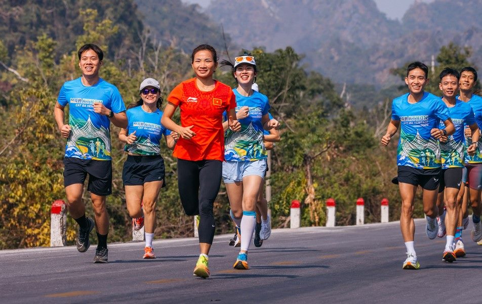 Giai Marathon Cat Ba Amatina 2025 - Heritage Road se dien ra vao ngay 30.3.2025 tai quan dao Cat Ba, Hai Phong.