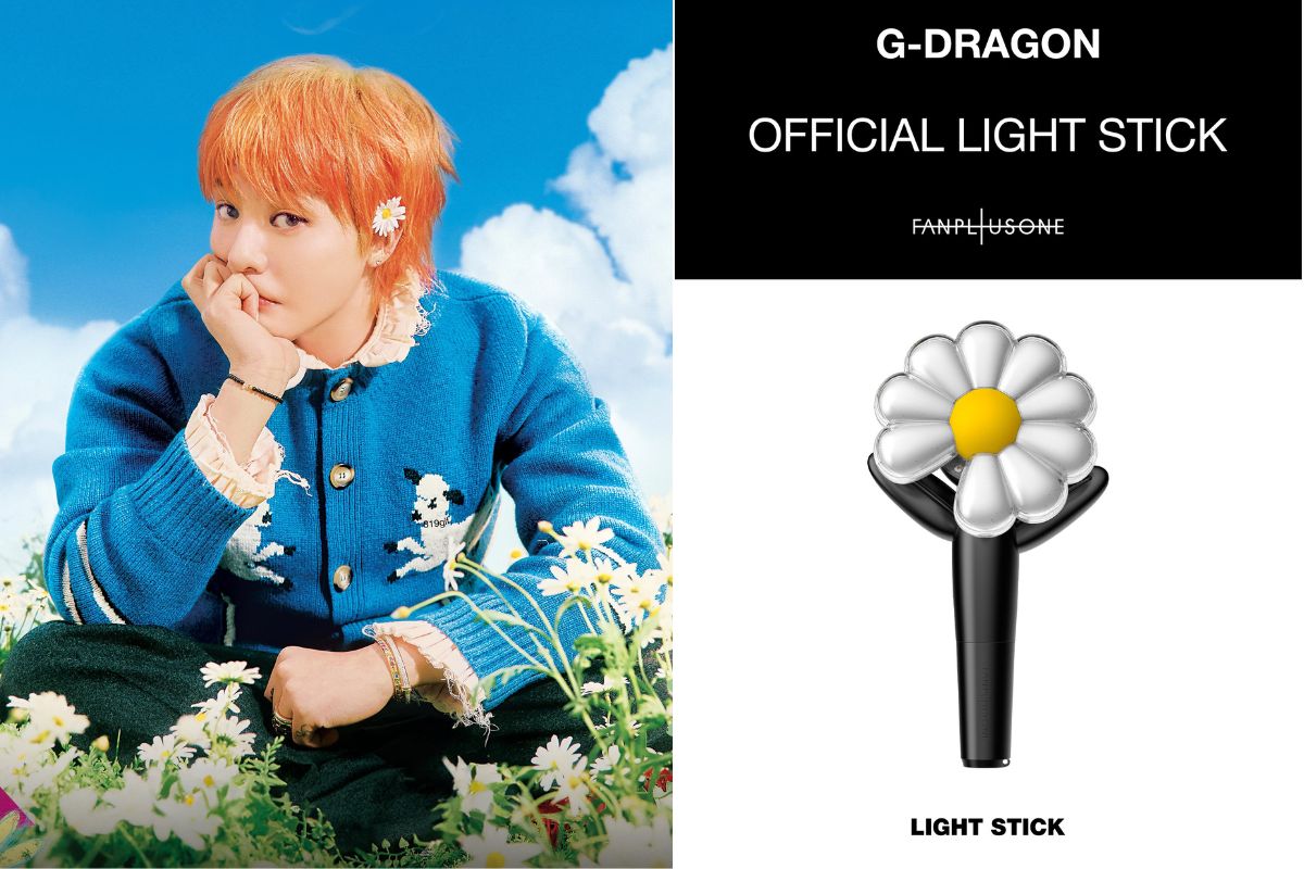 G-Dragon released a special lightstick for his fans. Photo: Galaxy Corporation