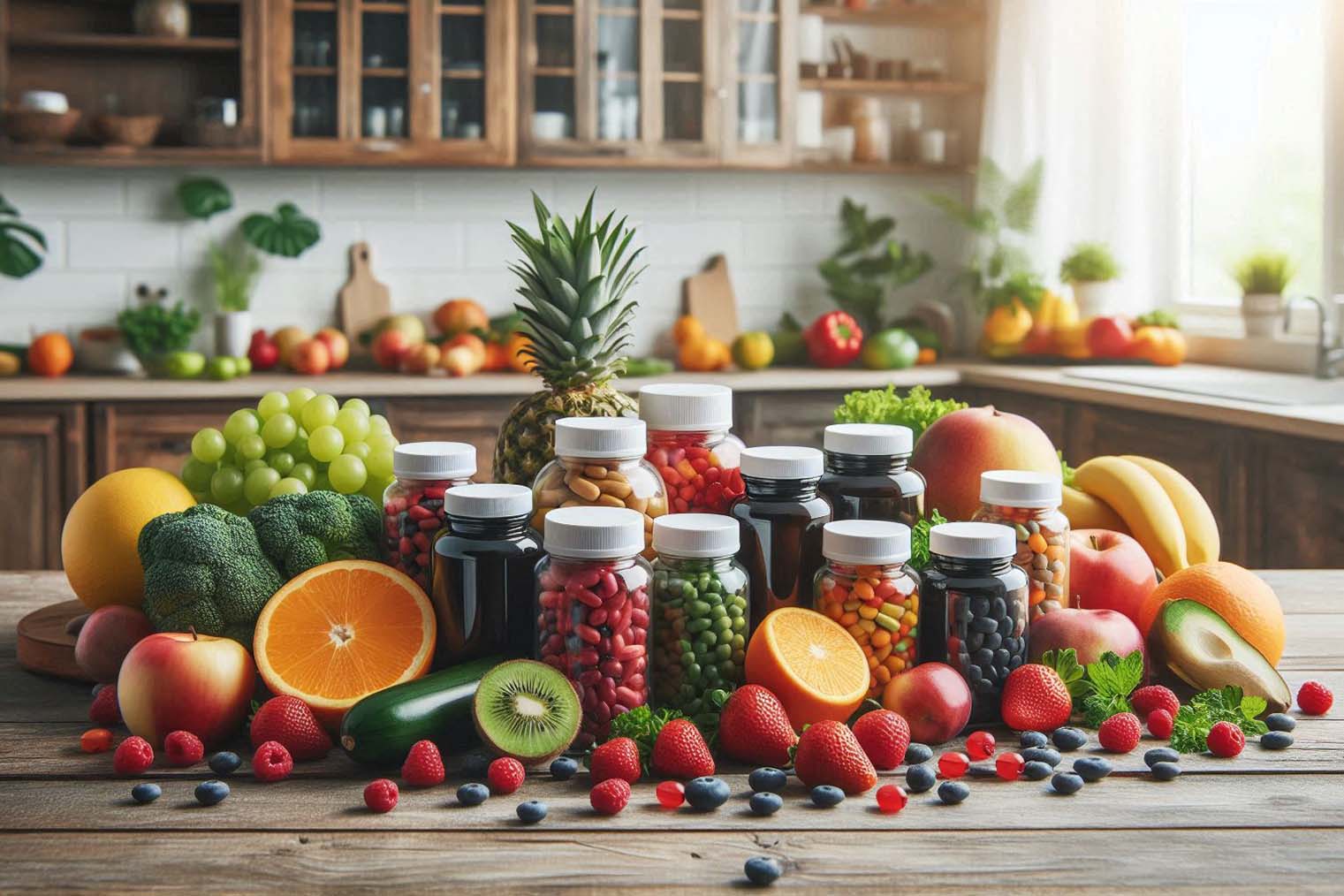 There are some supplements that you should not use arbitrarily but should consult a nutritionist to avoid risks. Photo - AI: Cat Tien