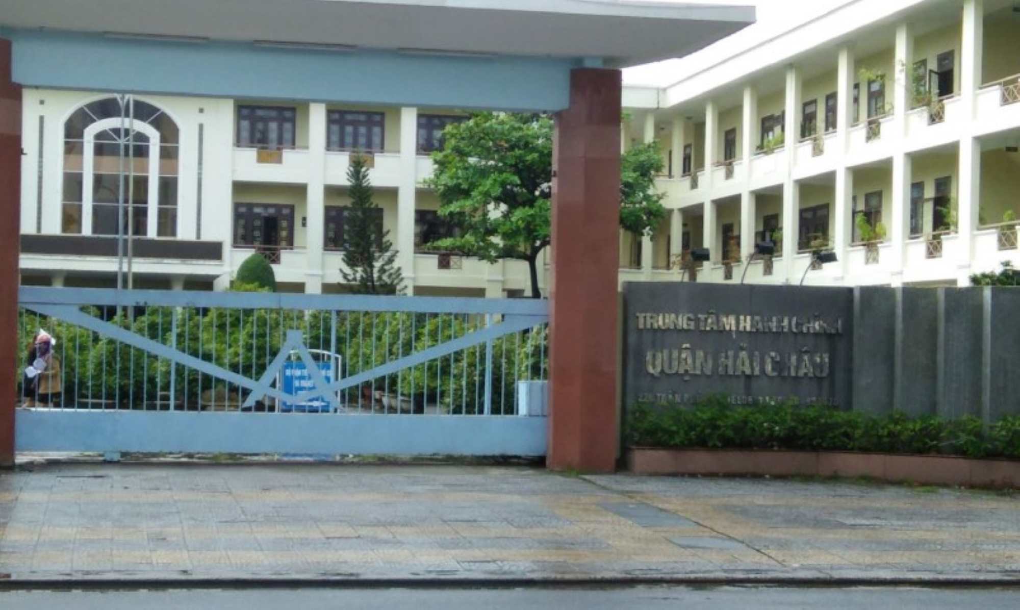 The People's Committee of Hai Chau District, Da Nang has stopped the investment project to build a new headquarters. Photo: An Thuong