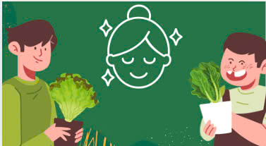 Synthesizing green vegetables that help produce natural collagen