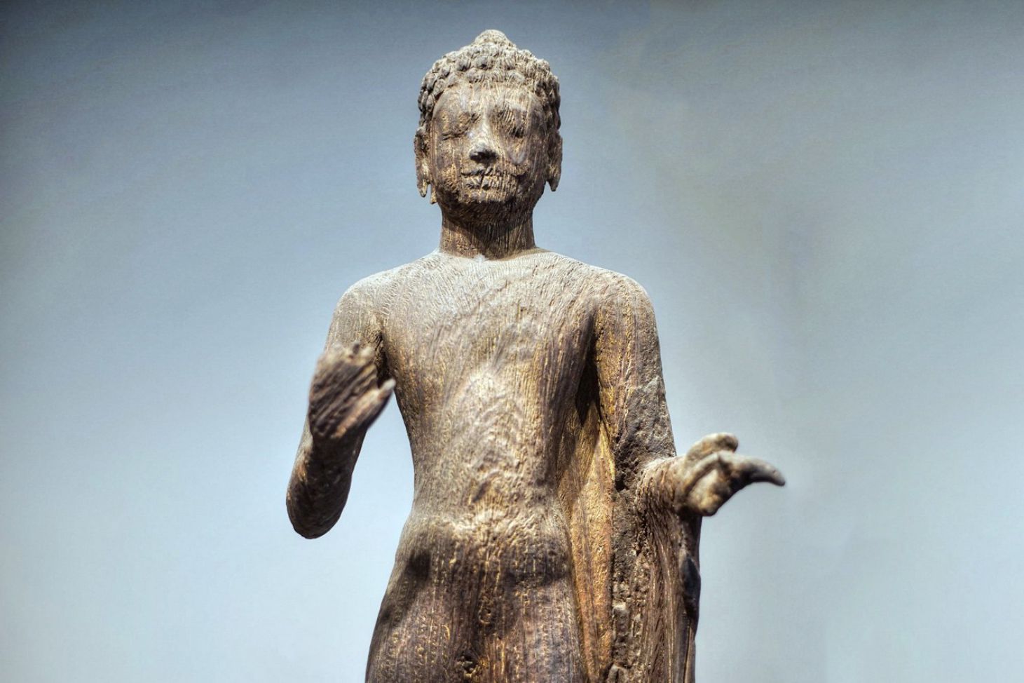 Binh Hoa Buddha statue, a precious heritage of our ancestors.