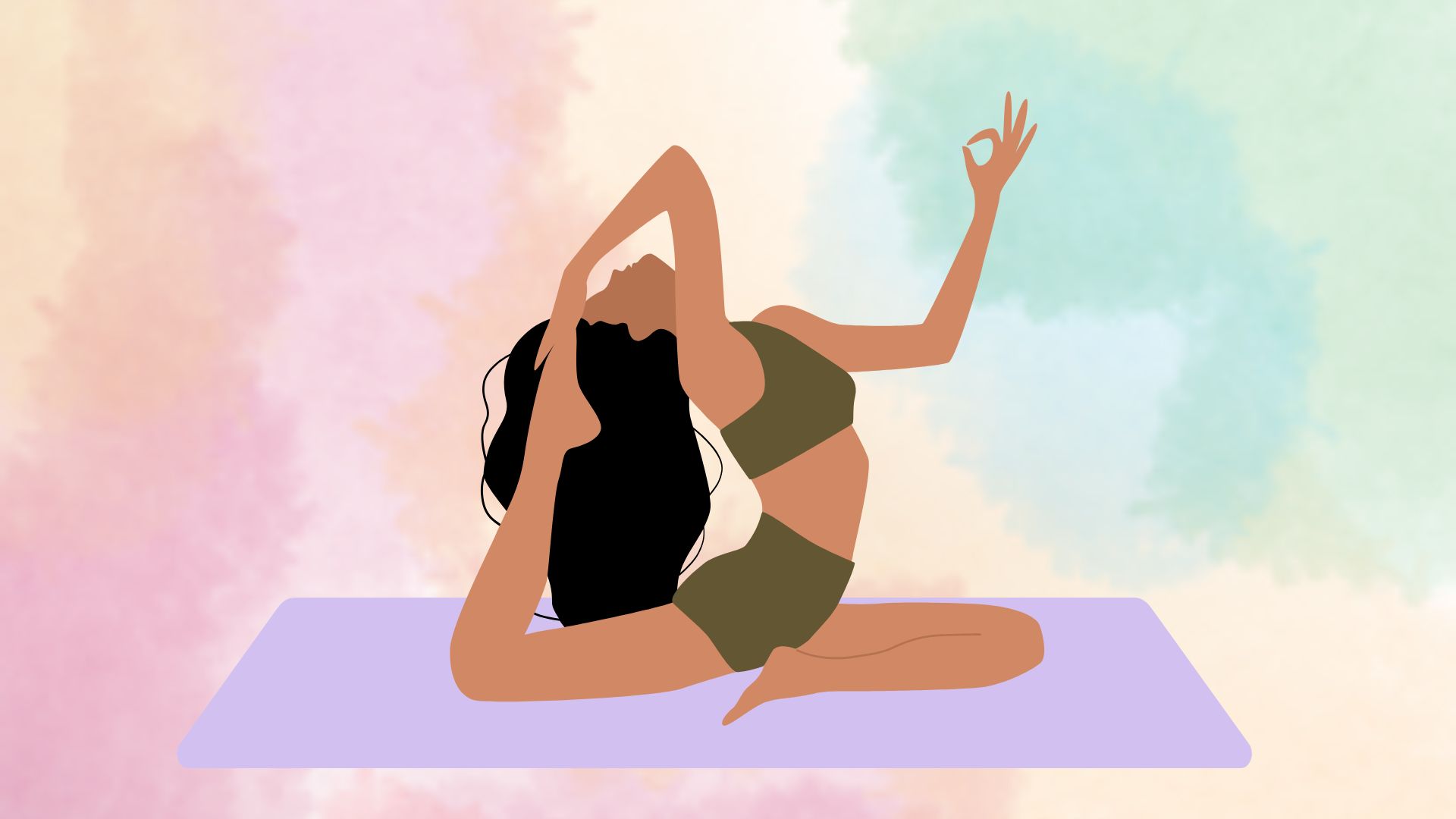 Practicing yoga improves health for premenopausal women. Photo: HUE ZON