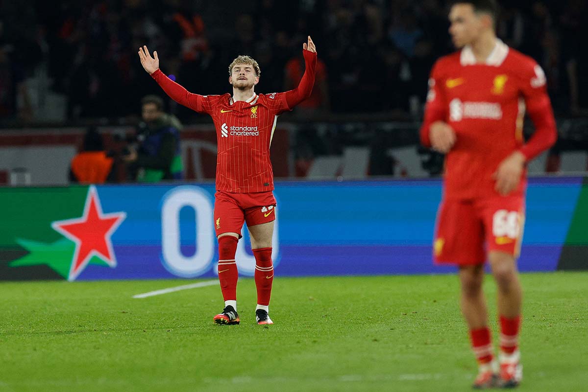 Harvey Elliott was Liverpool's hero in the match against PSG. Photo: AFP