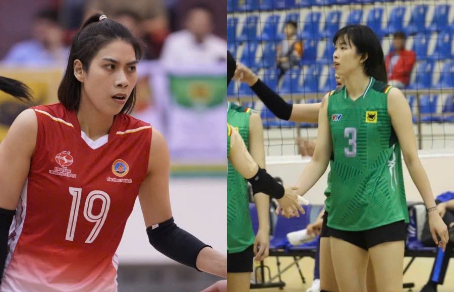 The Information Corps met VTV Binh Dien Long An in the semi-finals of the Hoa Lu - Binh Dien Cup 2025. Photo: Hoang Hue