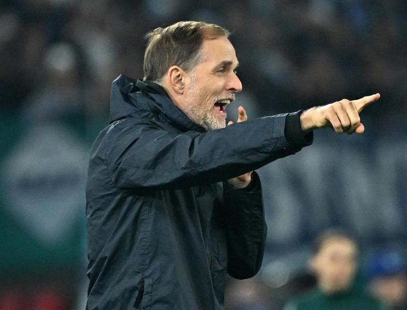 Coach Thomas Tuchel carefully prepared for his England debut. Photo: Xinhua