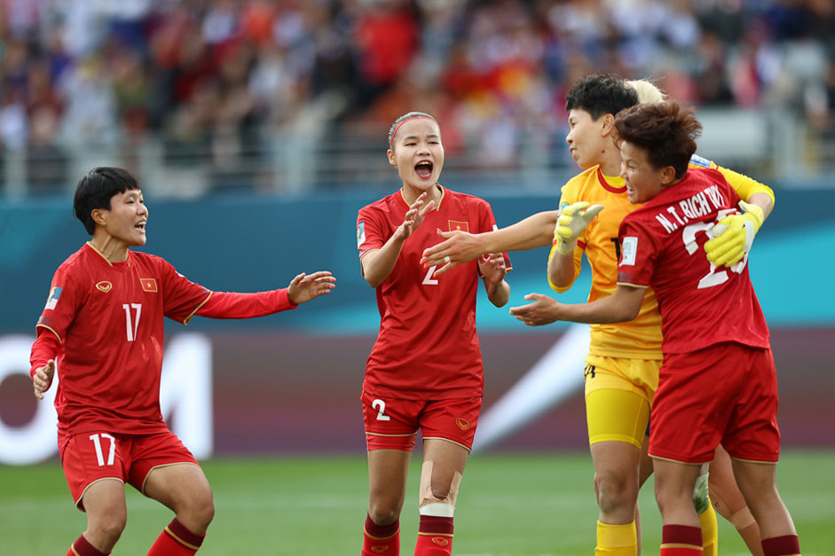 The Vietnam women's team maintains its 37th position on the FIFA rankings. Photo: VFF