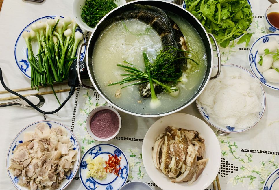 Nam congee dish. Photo: An Le