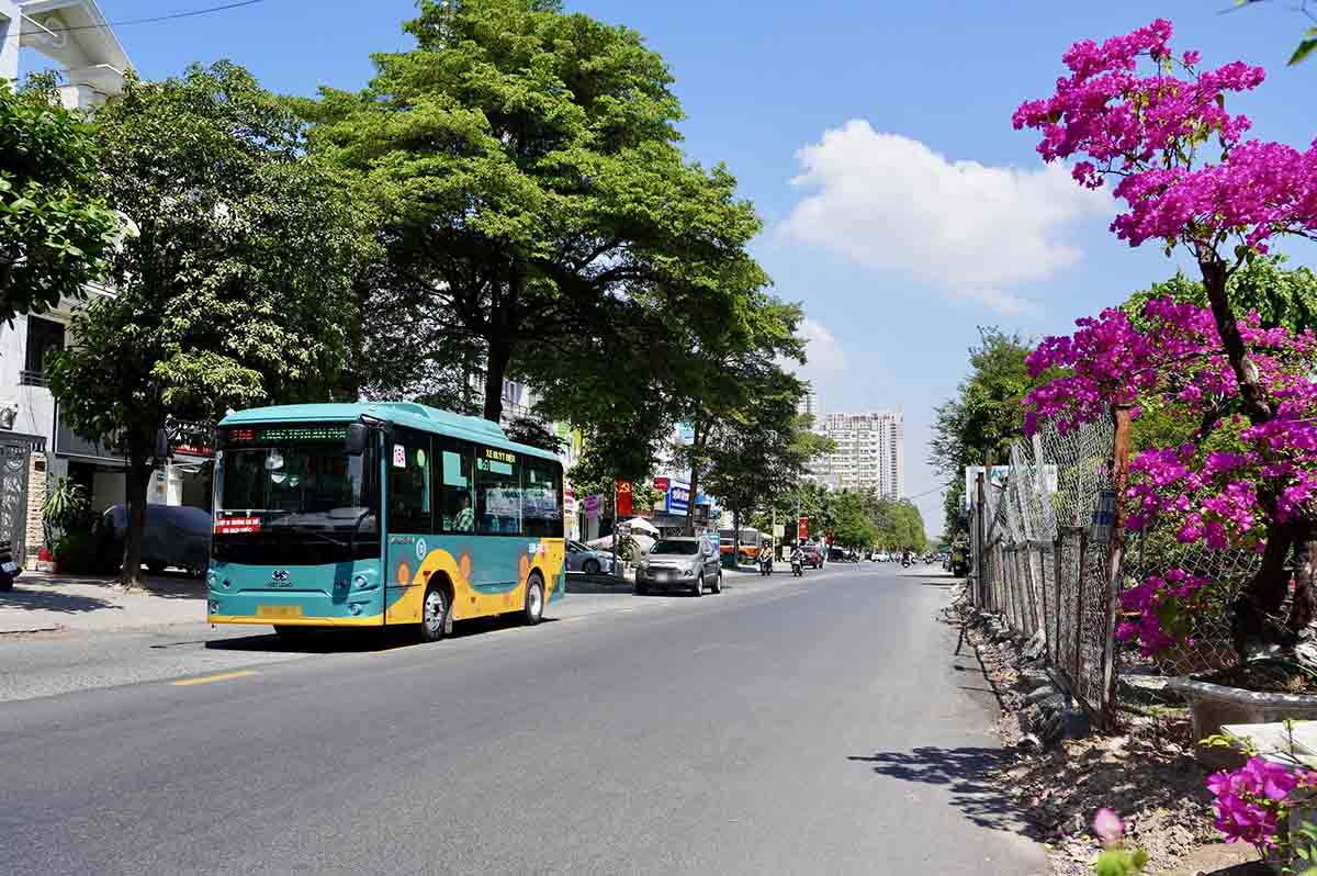 Nguyen Hoang Street after being upgraded and expanded. Photo: Nhu Quynh