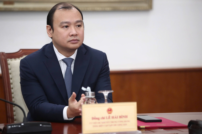 Thứ trưởng Thường trực Bộ Văn hóa, Thể thao và Du lịch Lê Hải Bình. Ảnh: Nam Nguyễn