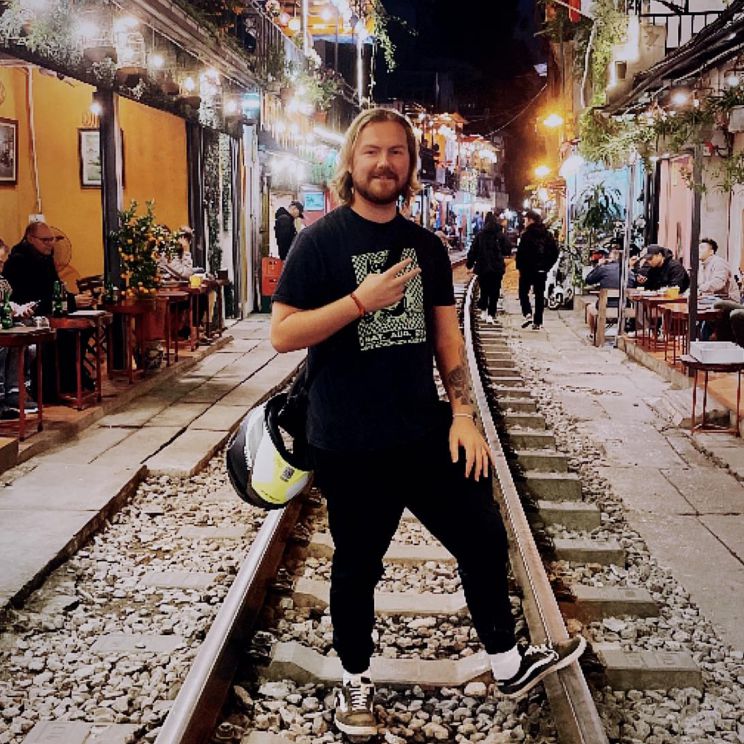 Luke in Hanoi. Photo: Character provided
