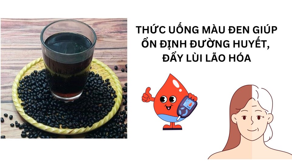 Black drinks help stabilize blood sugar, prevent aging
