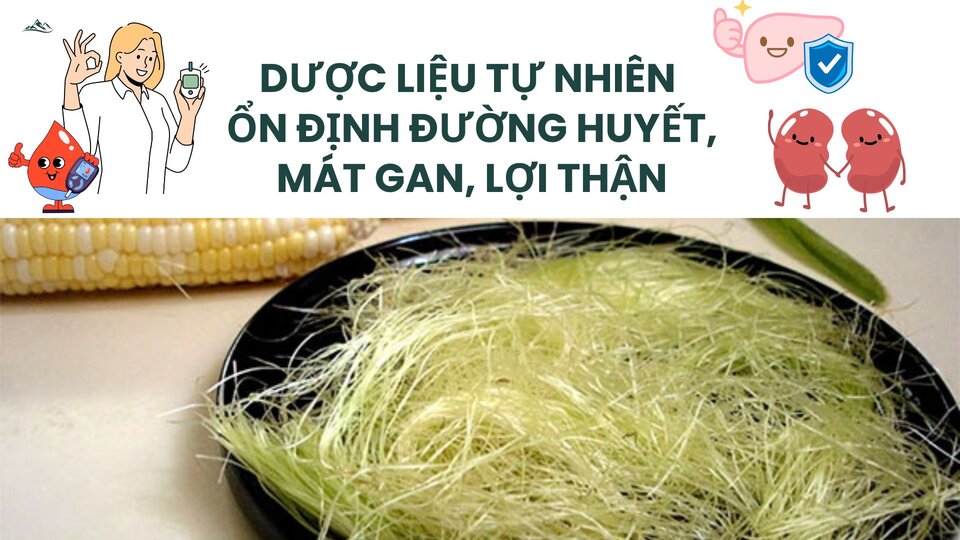 Natural medicinal herbs to stabilize blood sugar, cool liver, and benefit kidneys