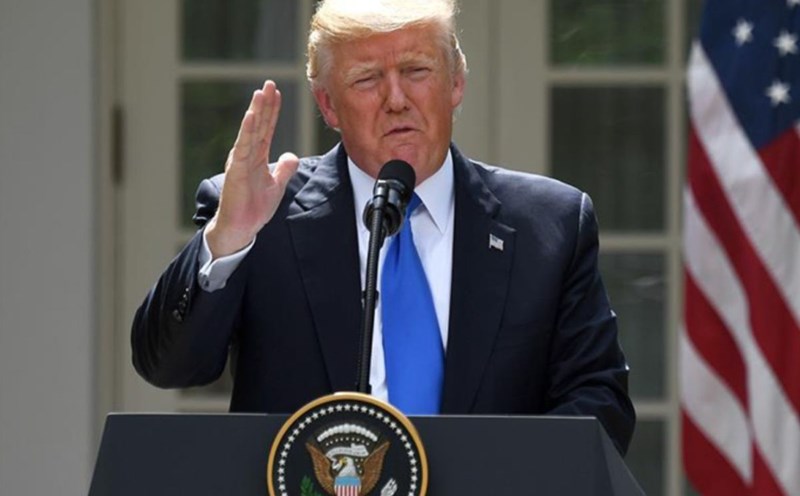 US President Donald Trump puts pressure on Russia sanctions. Photo: Xinhua