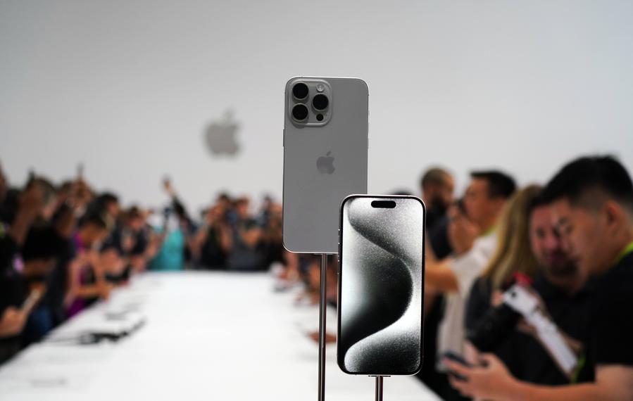The iPhone series are expected to have significantly improved battery capacity thanks to the new technology. Photo: Xinhua