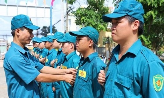 Bộ Quốc phòng vừa có trả lời kiến nghị cử tri về đào tạo Chỉ huy trưởng quân sự cấp xã. Ảnh minh họa: VGP