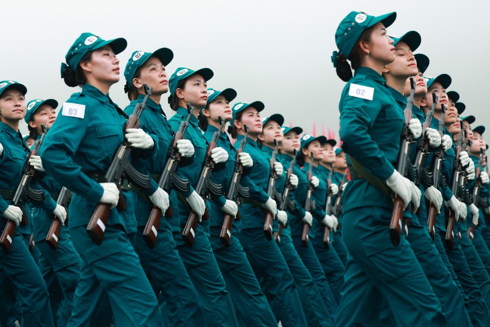 Khoi nu dan quan mien Bac. Anh Hai Nguyen