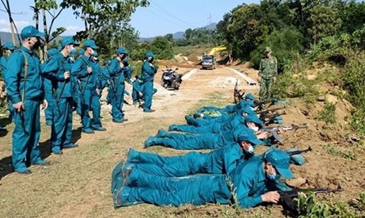 Bộ Quốc phòng vừa trả lời cử tri tỉnh Khánh Hòa kiến nghị bảo hiểm y tế cho dân quân thường trực. Ảnh minh họa: VGP