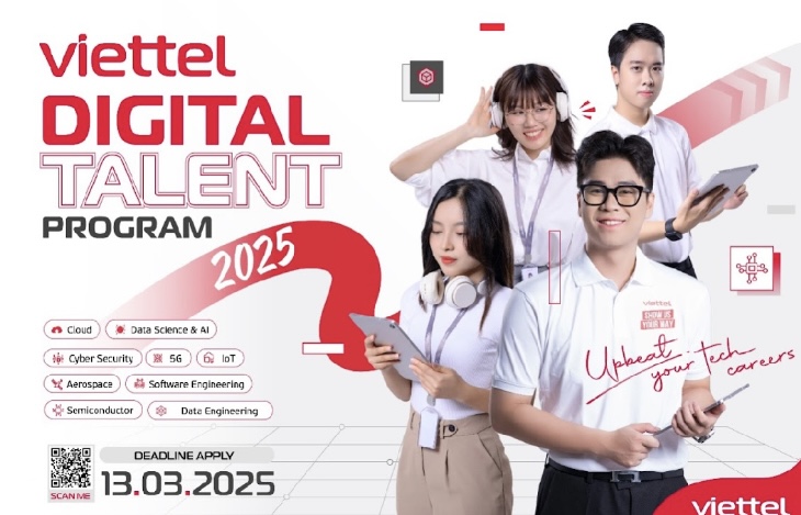 Admission information for the 5th season of the Talented Intermediate program (Viettel Digital Talent). Photo: Organizing Committee