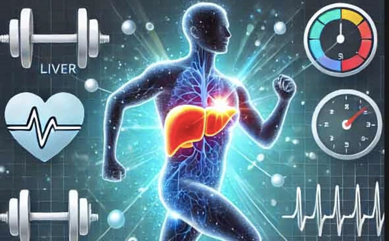 Exercise affects the liver. Photo AI