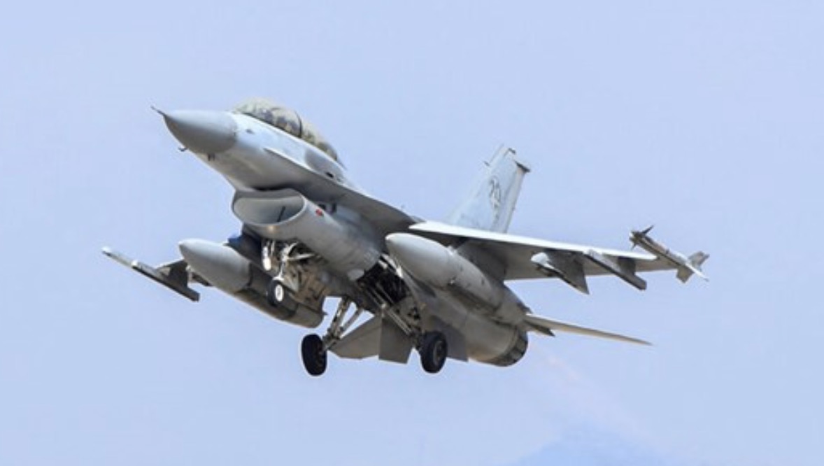 South Korean KF-16 military aircraft. Photo: AFP