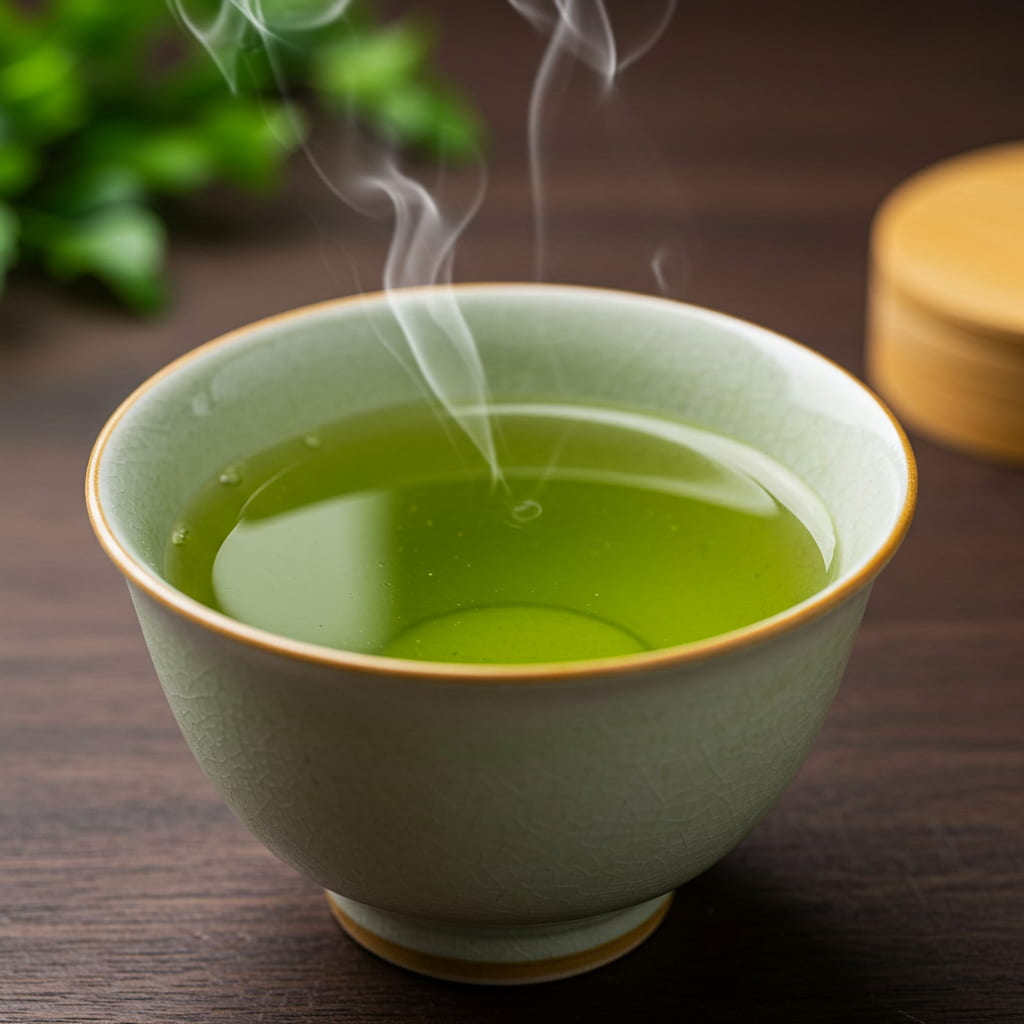 Japanese people maintain a balanced figure thanks to a diet rich in natural plants, low in calories but rich in fiber and biological compounds that help reduce belly fat. AI graphic photo: Quang Minh.