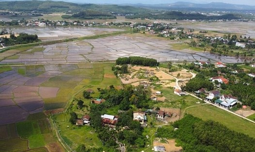 Khu công nghiệp VSIP II Quảng Ngãi được triển khai trên địa bàn hai xã Bình Thanh (289ha) và Bình Hiệp (209ha). Ảnh: Viên Nguyễn.