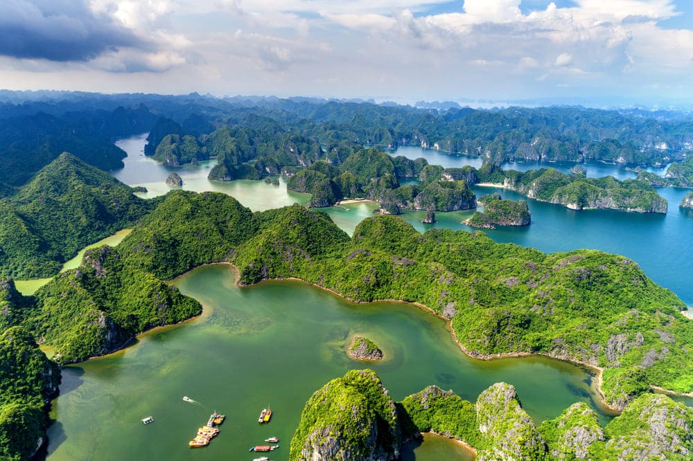 Cat Ba was surprised to be in the Top Most searched destinations in Vietnam. Photo: Ha