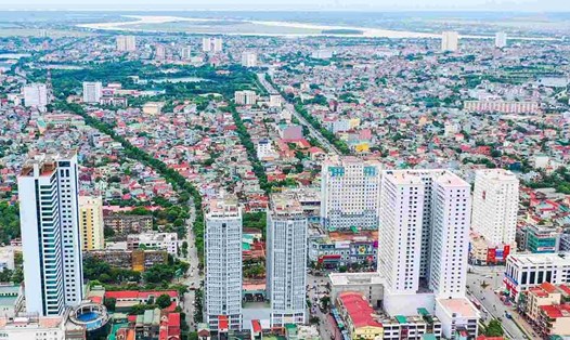 Thành phố Vinh mở rộng được định hướng trở thành đô thị loại I. Ảnh: Hải Đăng