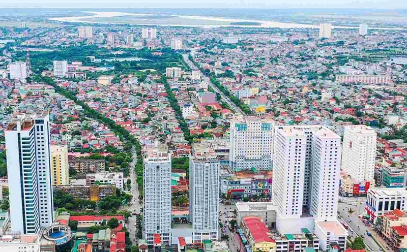 Vinh City is oriented to become a type I urban area. Photo: Hai Dang