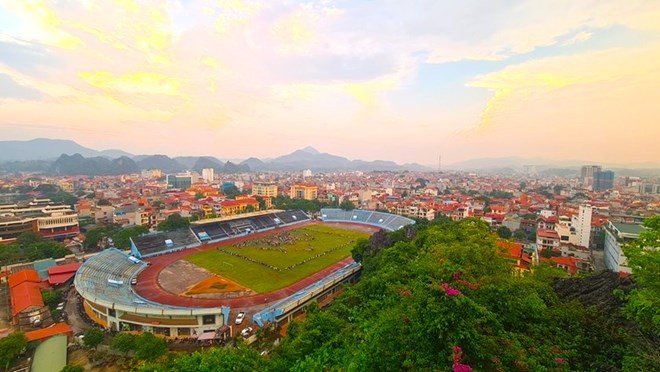 Overview of the current Dong Kinh Stadium (Lang Son). Photo: Minh Huu
