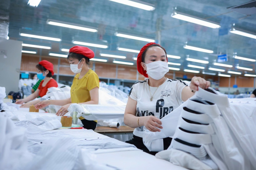 The minimum wage for garment workers is based on the Labor Code. Photo: Hai Nguyen